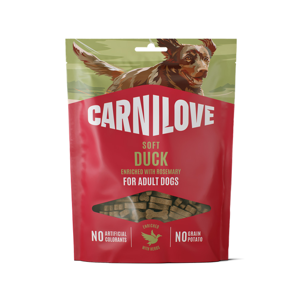 Carnilove Dog Soft Snack Duck 200g Przysmak dla Psa Kaczka
